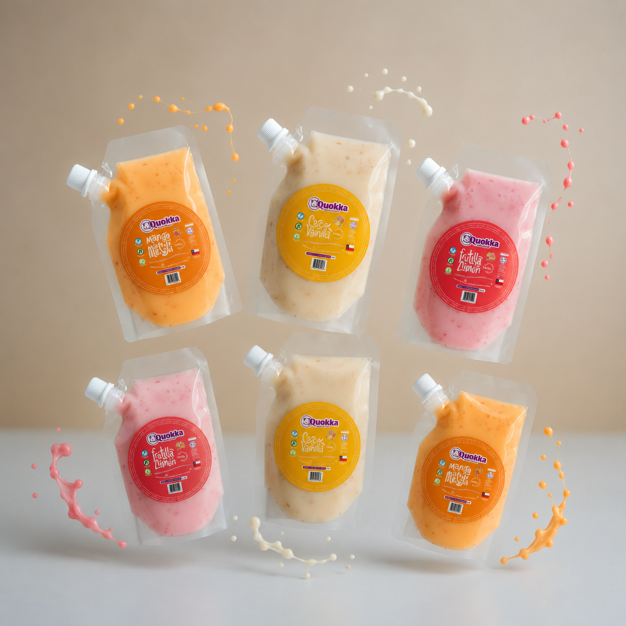 Yogurt Vegano de Coco DoyPack 6 x 100gr Mix Sabores