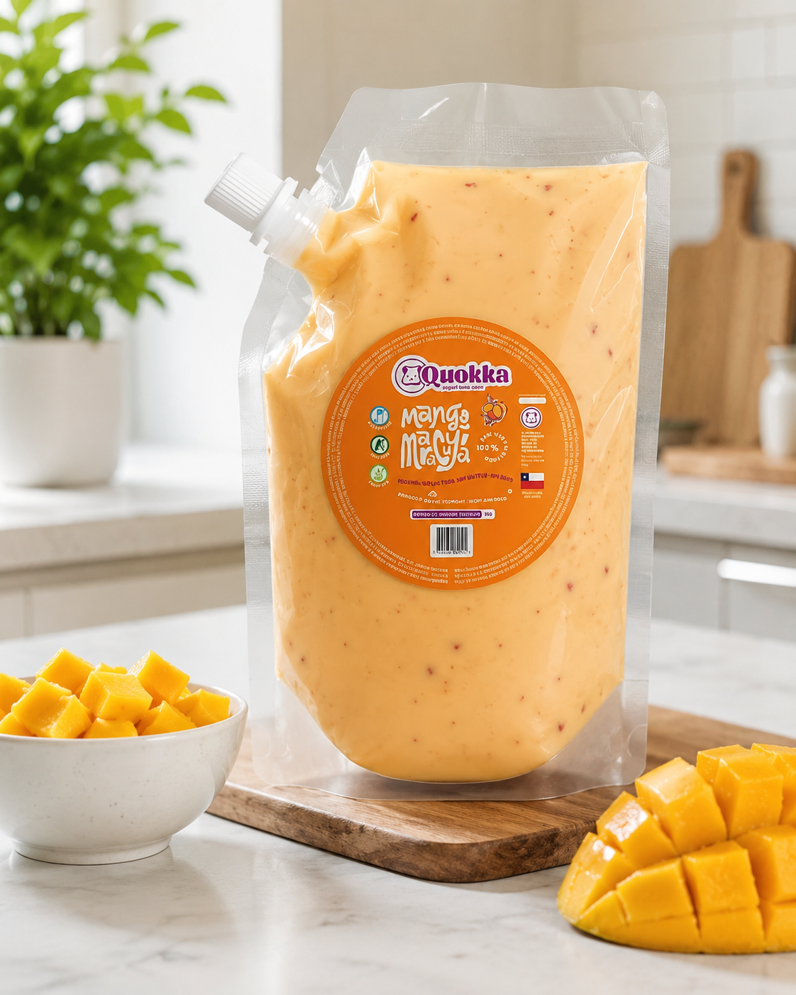 Yogurt Vegano Mango Maracuya DoyPack 1x 1 Litro