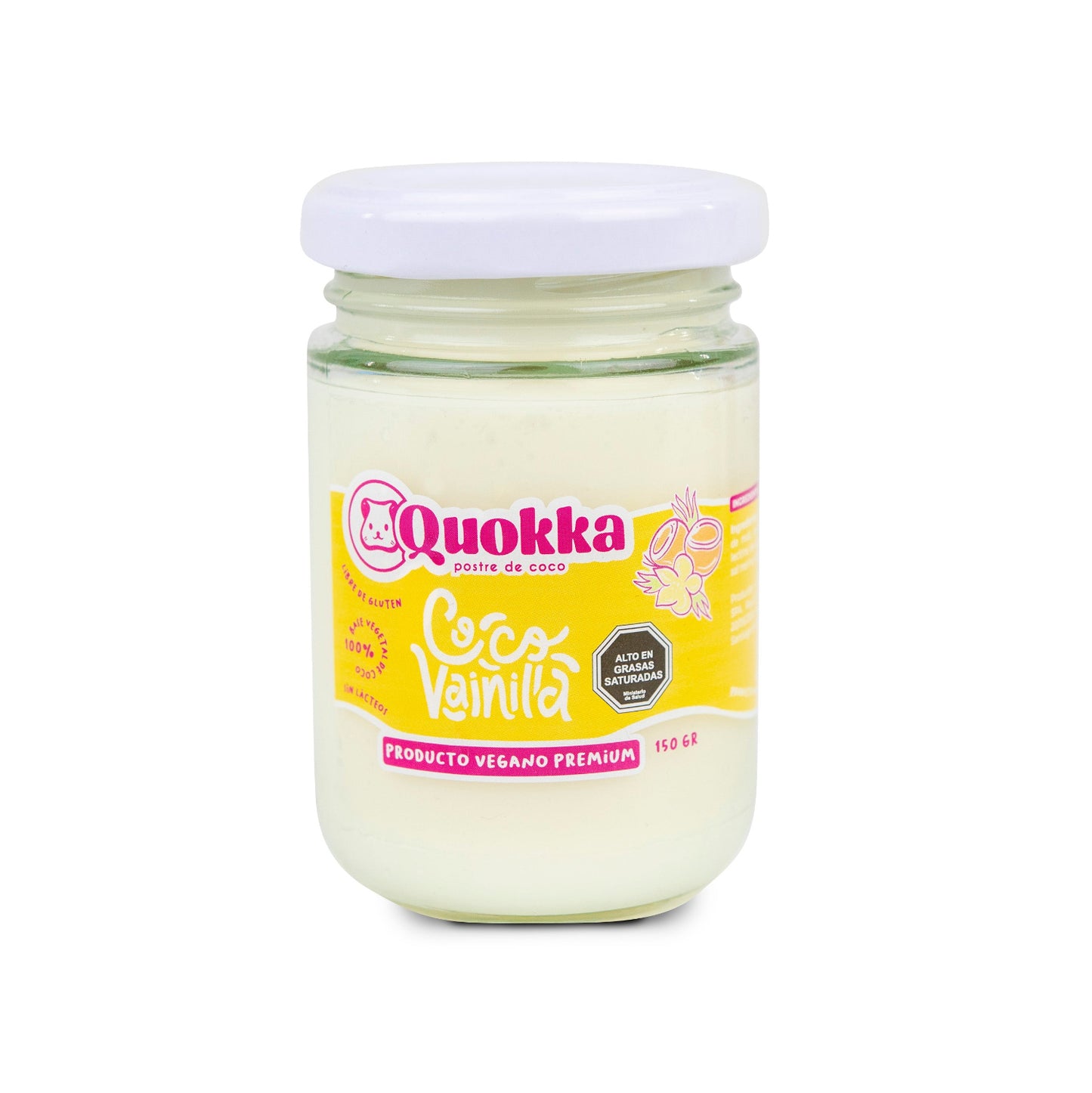Yogurt Vegano de Coco Pack 3 x 150gr. Coco Vainilla