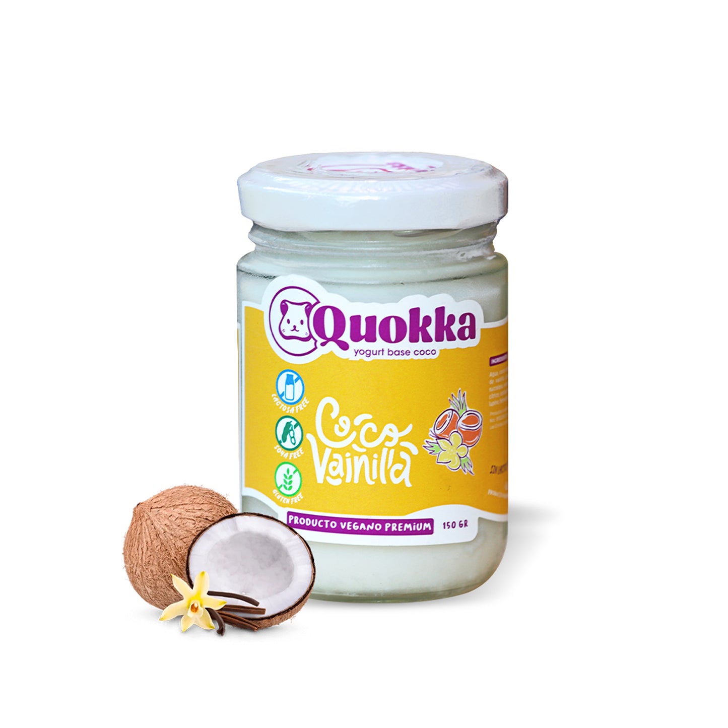 Yogurt vegano coco-vainilla 150gr
