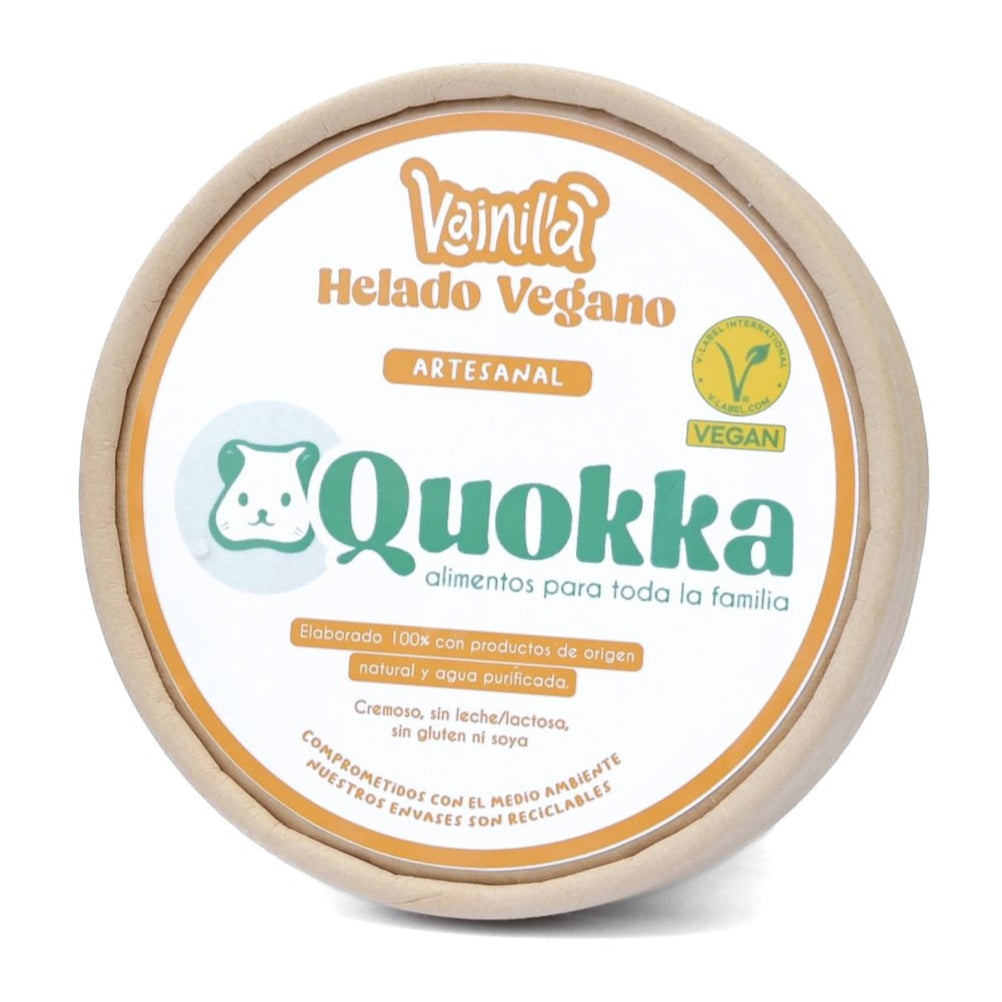 Helado Artesanal sabor Vainilla 240ml.