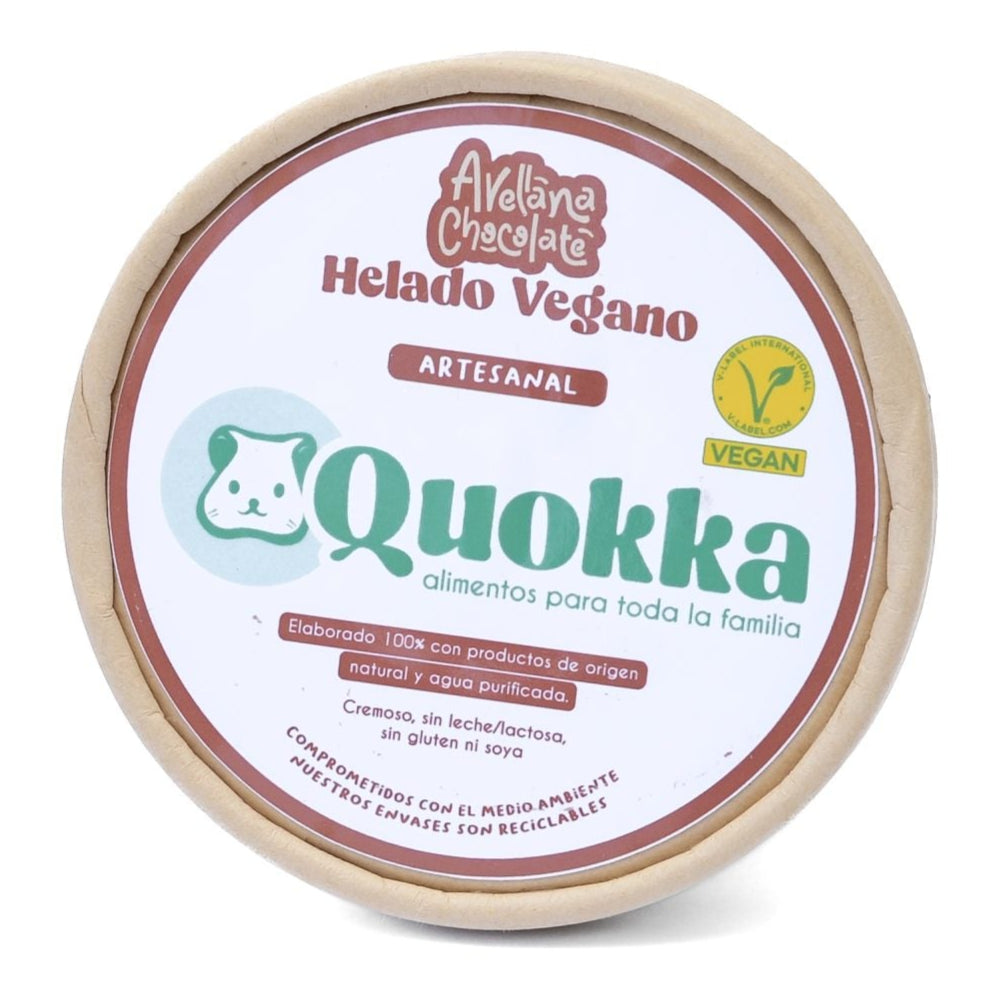 Helado Artesanal sabor Avellana-Chocolate 240ml.