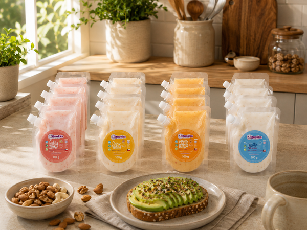 Yogurt Vegano Mix Sabores y Neutro DoyPack 16x 100gr