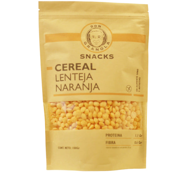 Cereal Lenteja Naranja 100gr
