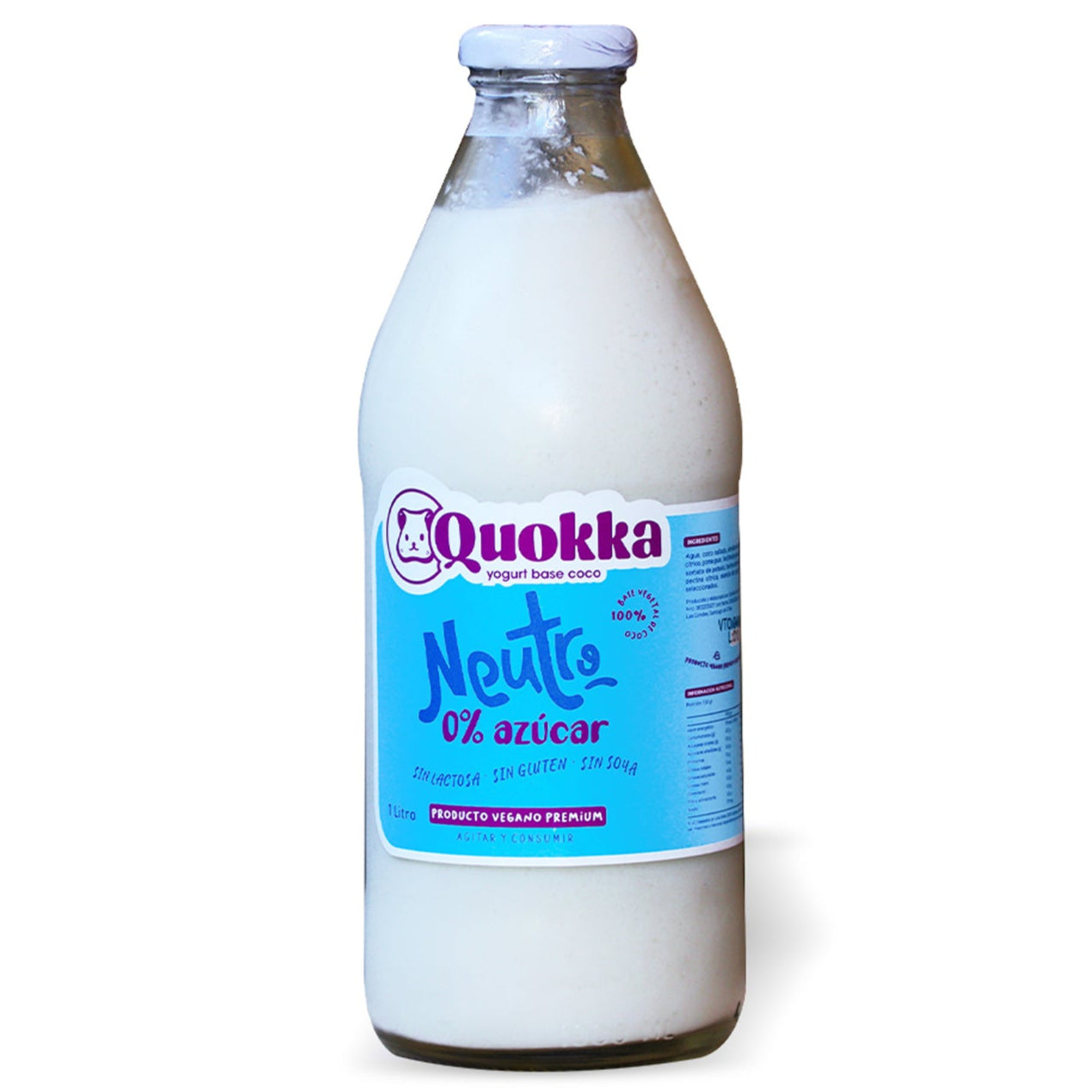 Yogurt Vegano de Coco Neutro 1 lt.