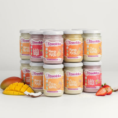 Yogurt Vegano de Coco Pack 12 x 150gr. Mix Sabores