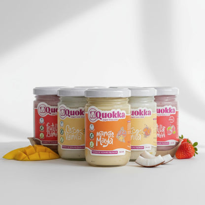 Yogurt Vegano de Coco Pack 6 x 150gr. Mix Sabores