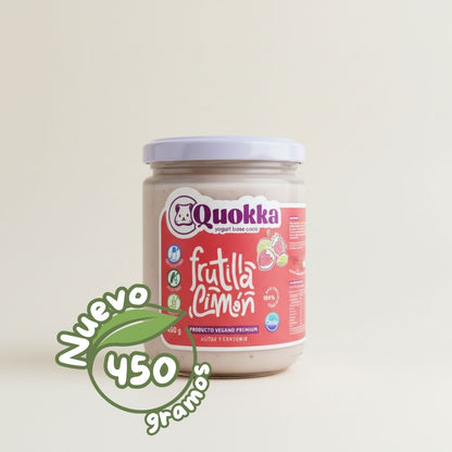 Yogurt Vegano de Frutilla Limón (450g)
