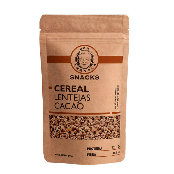 Cereal Lenteja Cacao 100gr