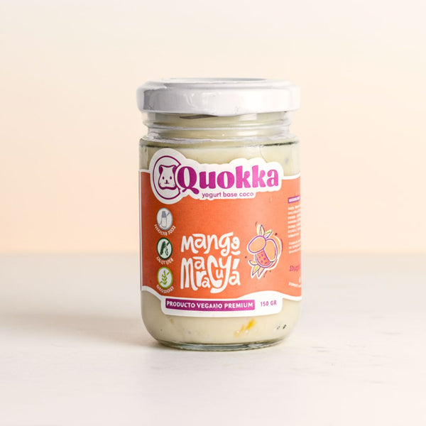 Yogurt Vegano de Coco Pack 3 x 150gr. Mango Maracuya